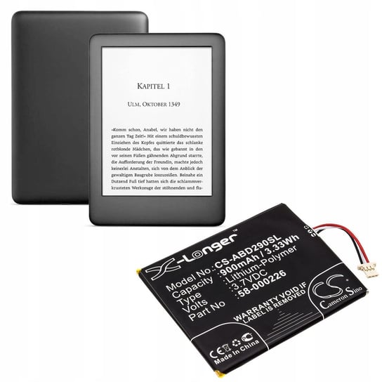 Akumulator Bateria 26s1019 58-000226 Do Czytnika E-book Amazon Kindle 10th / Cs-abd290sl Inna marka