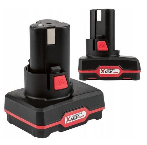 Cargador Batería Parkside Batteria Parkside PAPK 12 B3, 12 Volt, 4 Ah, Compatibile Con Tutti I Bateria Parkside