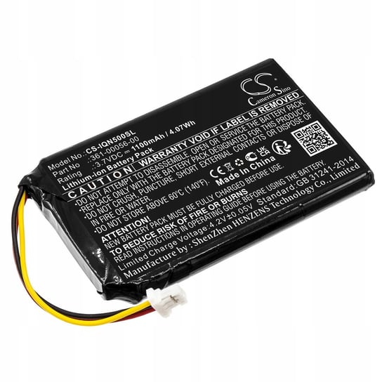 Akumulator Bateria Typ 523450a1 361-00056-00 361-00056-50 Do Mitac Mio Spirit 8500 Lm / Garmin Nuvi 30 50 52 55 55 5 51 Lm Lmt / Cs-iqn500sl Inna marka