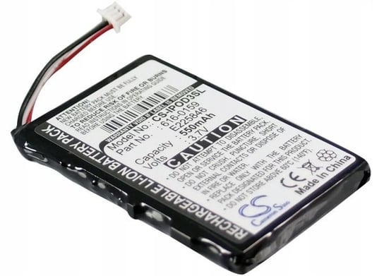 Akumulator Bateria Typ 616-0159 E225846 Do Apple Ipod 3th Generation 10 15 20 30 Gb / Cs-ipod3sl Inna marka