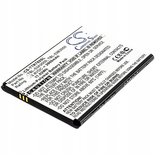 Akumulator Bateria Typ Tbl-53B3000 Tbl-53A3000 Do Tp-Link M7650 / 2900 Mah / Cs-Ttr765Sl Inna marka
