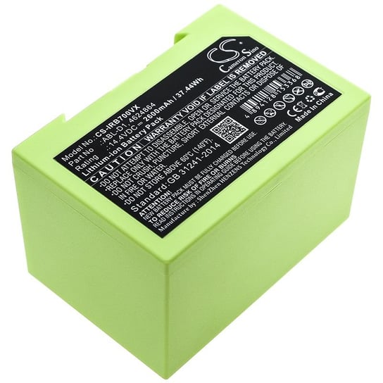 Akumulator Bateria Typu Abl-D1 Abl-D2 4624864 Do Irobot Roomba I7 I7+ E5 E6 I8 I8+ I4 I4+ I3 / Cs-Irb700Vx Inna marka