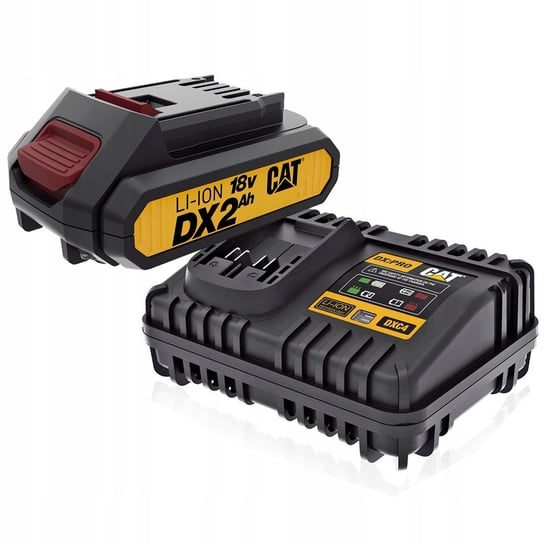 Akumulator CAT DXB2 18V 2.0Ah + Ładowarka DXC4 4A Cat&Cat
