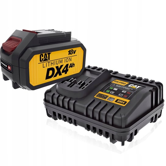 Akumulator CAT DXB4 18V 4.0Ah + Ładowarka DXC4 4A Cat&Cat