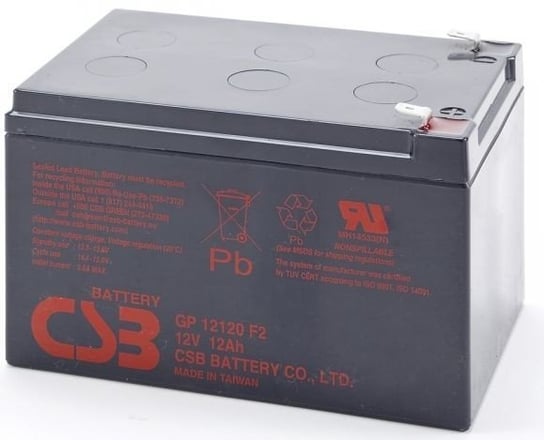 Akumulator CBS Gp12120f2, 12 V, 12 Ah CSB