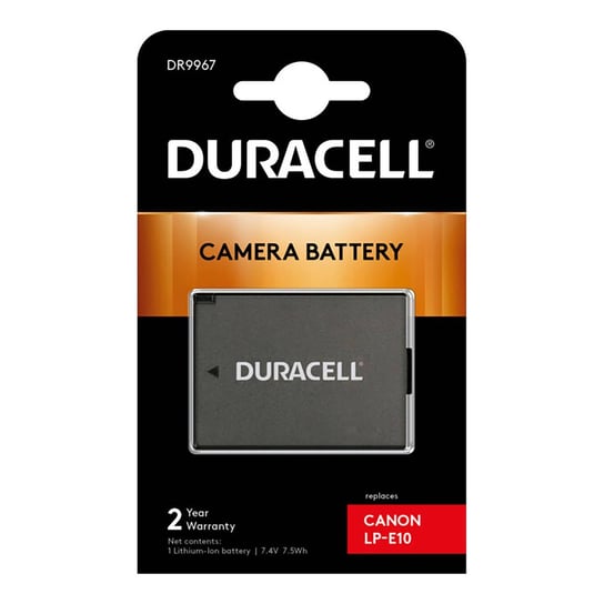 Akumulator do aparatu Canon DURACELL  LP-E10, 7.4 V, 1020 mAh Duracell