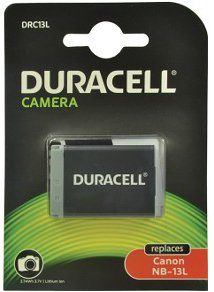 Akumulator do aparatu Canon  DURACELL NB-13L, 3.7 V, 1010 mAh Duracell