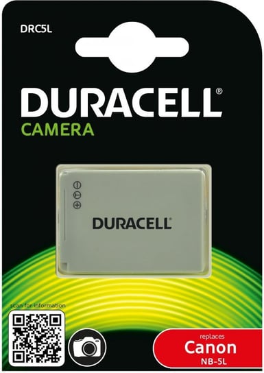 Akumulator do aparatu Canon DURACELL NB-5L, 3.7 V, 820 mAh Duracell