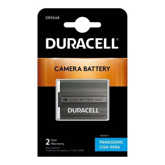 Akumulator do aparatu Panasonic DURACELL CGA-S006, 7.4 V, 750 mAh Duracell