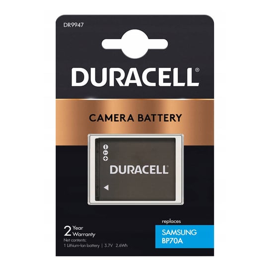 Akumulator do aparatu Samsung DURACELL BP-70A, 3.7 V, 670 mAh Duracell