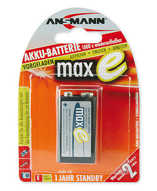 Akumulator E ANSMANN maxE, 200 mAh, 1 szt. Ansmann