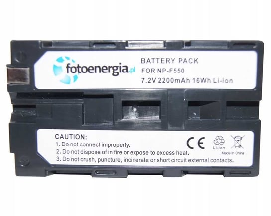 Akumulator Fotoenergia Sony Np-F550 Inny producent