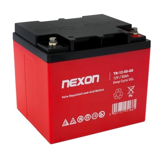 Akumulator Gel 12V 50Ah Nexon Nexon