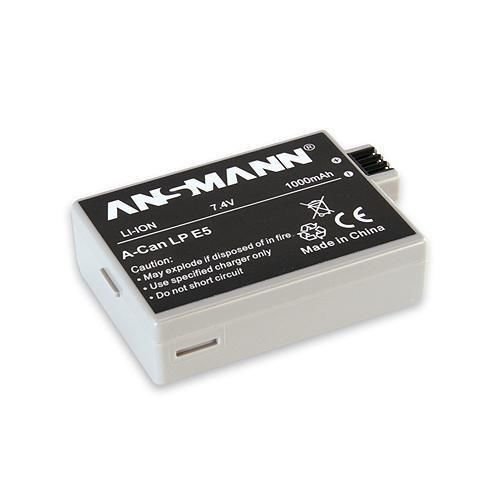 Akumulator Li-Ion do Canon LP-E5 ANSMANN, 1000 mAh, 7.4 V Ansmann