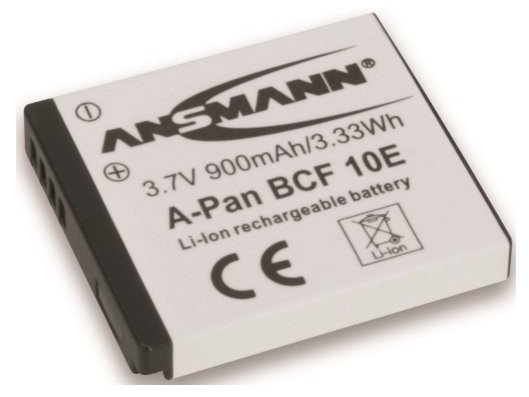 Akumulator Li-Ion do Panasonic DMW-BCF10E ANSMANN, 900 mAh, 3.7 V Ansmann