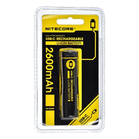 Akumulator Li-Ion Nitecore typu 18650 (NL1835) 3.6V 2600mAh Nitecore