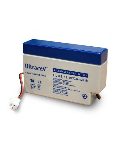 Akumulator ołowiowy 12 V, 0,8 Ah (UL0.8-12) Ultracell