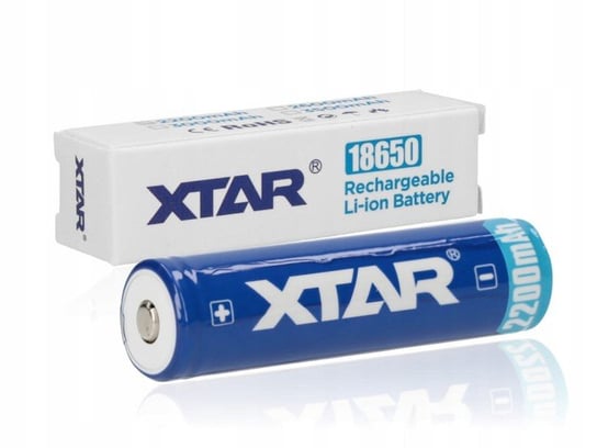 Akumulator Xtar 18650 3,7V Li-ion 2200mAh z zabezpieczeniem BEGLI