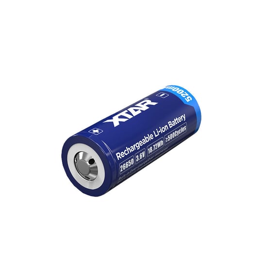 akumulator Xtar 26650 3,6V Li-ion 5200mAh z zabezpieczeniem BUTTON TOP Xtar