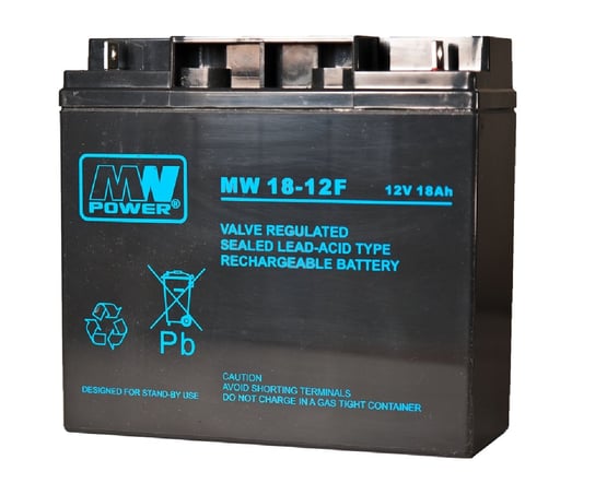 Akumulator żelowy 12V/18Ah MW-F M5 MW Power