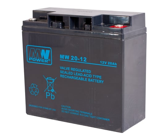 Akumulator żelowy 12V/20Ah MW M5 Pb MW Power