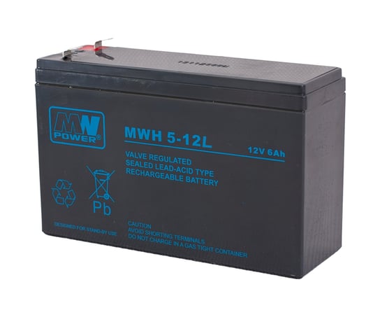 Akumulator żelowy 12V/6Ah MWH T2 MW Power