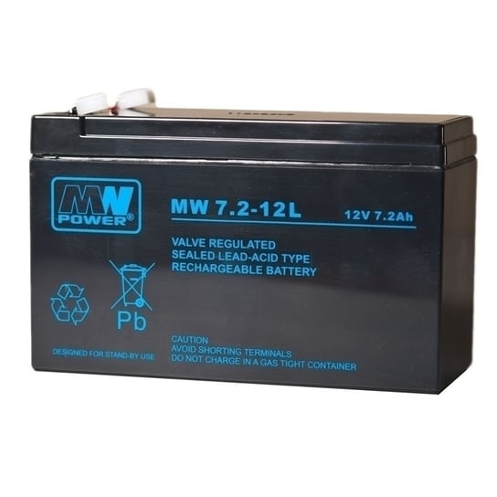 Akumulator żelowy 12V/7,2Ah MW T2 MW Power