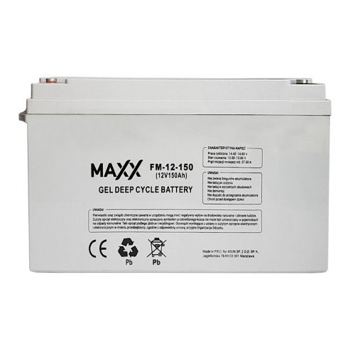 Akumulator Żelowy Maxx 150Ah 12V Inna marka