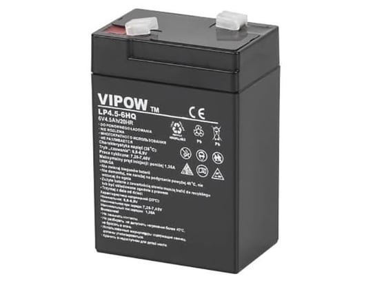 Akumulator żelowy Vipow 6V 4.5Ah HQ BAT0202 Vipow