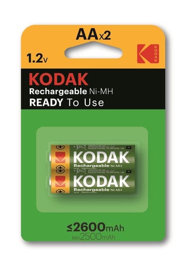 Akumulatorki KODAK 2600 mAh, 2 szt. Kodak