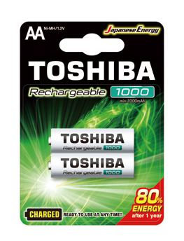 Akumulatorki Toshiba TNH-6GLE BP-2C AA 1000mAh Blister 2 szt. Toshiba