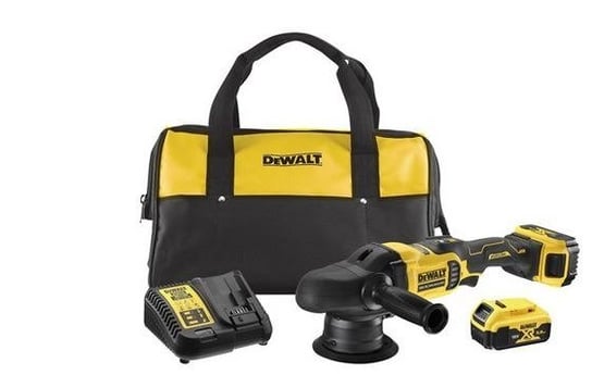 Akumulatorowa polerka rotacyjno-mimośrodowa DCM848P2 DeWalt + 2 x akumulator + ładowarka + torba DeWalt