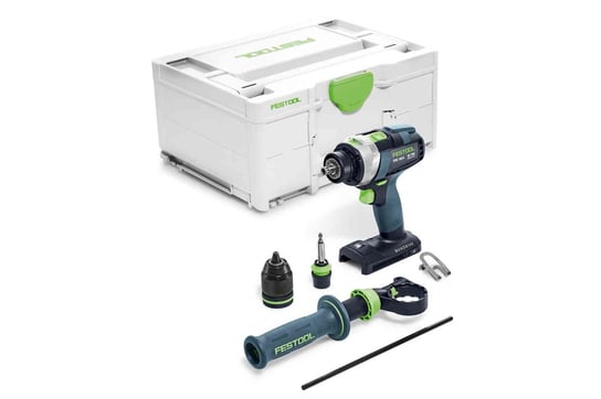 Akumulatorowa wiertarko-wkrętarka udarowa QUADRIVE TPC 18/4 I-Basic FESTOOL Festool