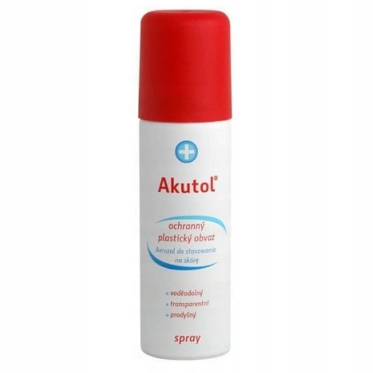 Akutol, Spray do opatrywania ran otarć, 60 ml Akutol