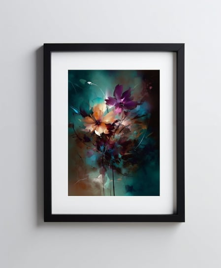Akwarela Dzikie Kwiaty - 40x50 cm - Bez ramy Harmony Posters