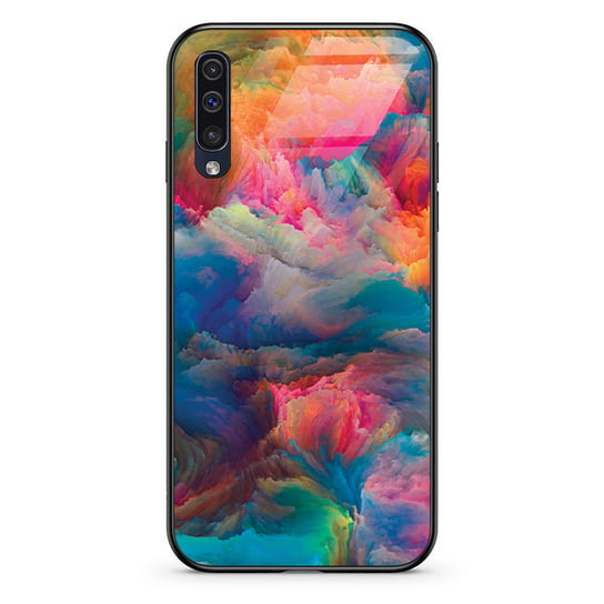 Akwarele niebo - Galaxy A50 Etui szklane [TIF 66A] PieceofCase