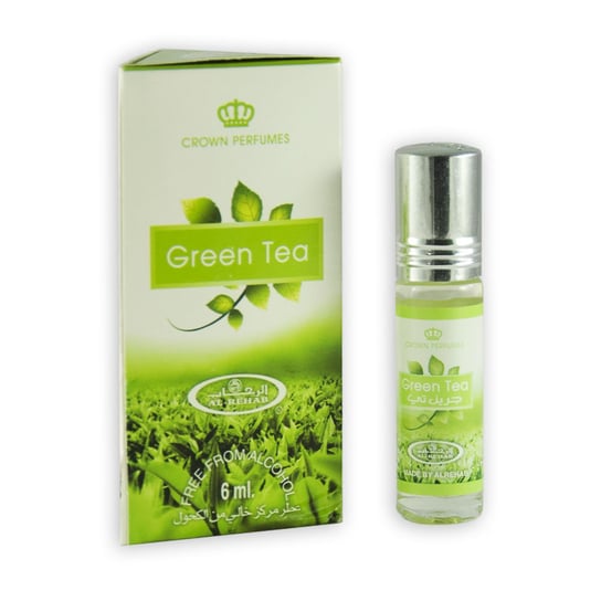 Al-Rehab, Green Tea, perfumy w olejku, 6 ml Al-Rehab