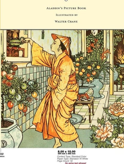 Aladdin's Picture Book - Illustrated by Walter Crane Crane Walter