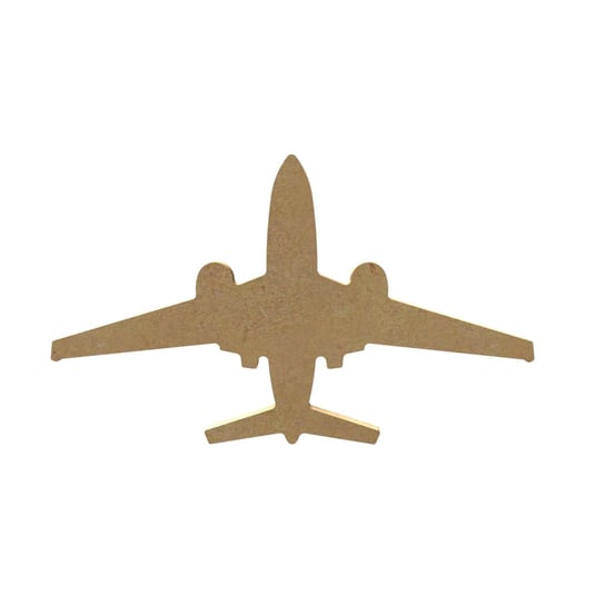 Aladine, Dekoracja z MDF Samolot 18x11 cm Aladine