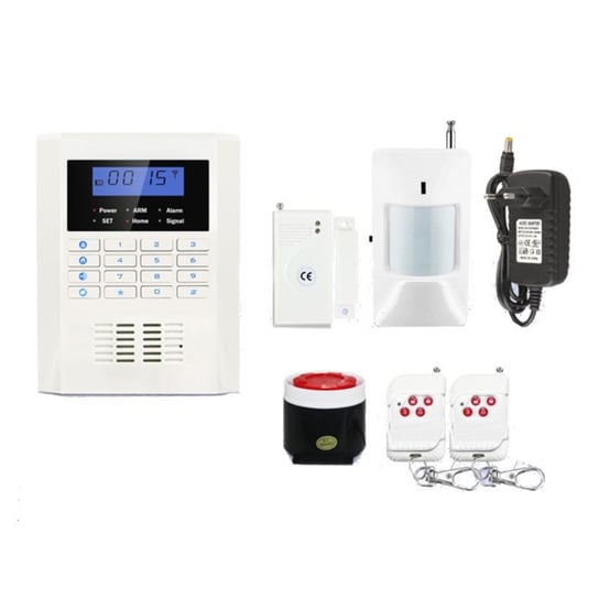 Alarm bezprzewodowy GSM SATLINK SL-GSM30B, biały, 110dB SAT-LINK