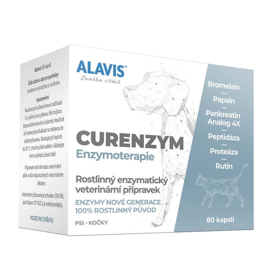 ALAVIS CURENZYM Enzymotherapy 80 tabl. Alavis