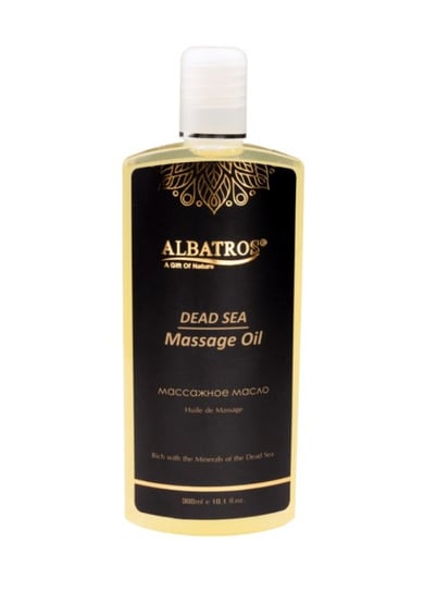Albatros, Dead Sea Massage Oil olejek do masażu z minerałami z Morza Martwego 300ml Albatros