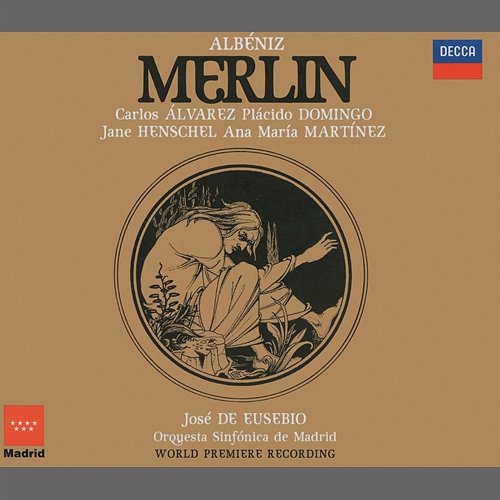 Albéniz: Merlin - Opera in Three Acts - Revised: José de Eusebio - Act 1 - Lo! "Excalibur" inlaid Carlos Chausson, Orquesta Sinfónica de Madrid, José de Eusebio