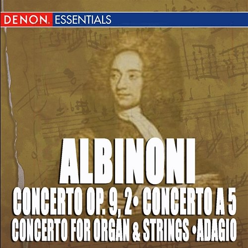 Albinoni: Adagio from Concerto for Organ & Strings - Concerto Op. 9, 2 - Concert a 5 Various Artists