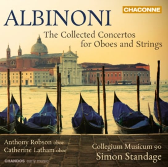 Albinoni: Concertos for Oboes and Strings Robson Anthony, Latham Catherine, Collegium Musicum 90