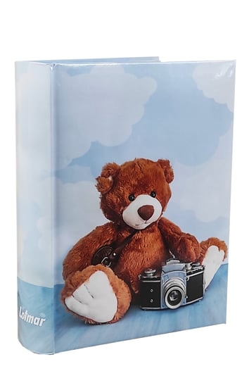 Album dziecka dziecięcy szyty na 300 zdjęć 10x15 cm. z opisem BABY BEARS aparat Lotmar