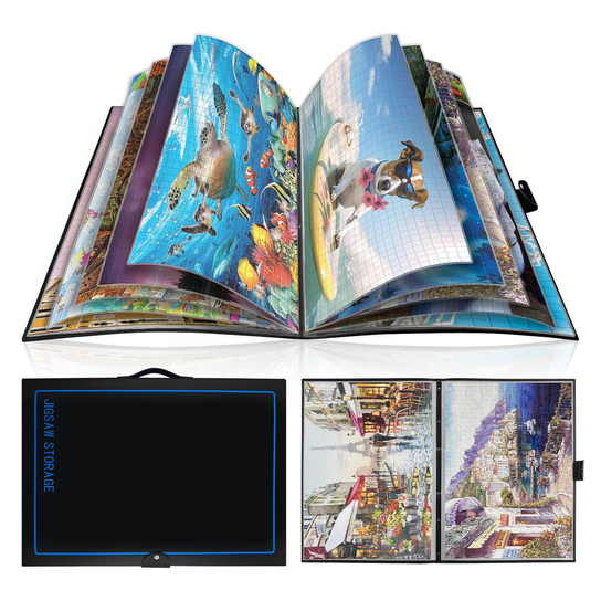 Album Floder Album Folder Organizer na Puzzle 1000 Elementów 20 Przegródek 69x51 cm ...