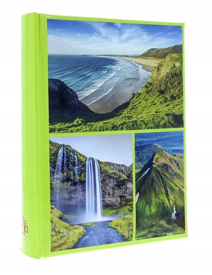 Album kieszeniowy 10x15 300 zdjęć World zielony GEDEON