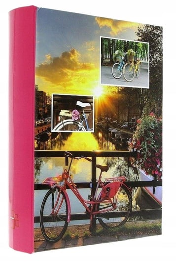 Album kieszeniowy 300 zdjęć 10x15 wakacyjny różowy GEDEON