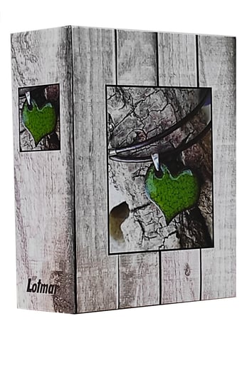 ALBUM kieszeniowy do zdjęć 10x15 cm wsuwane, 304 zdjęcia LOVE zielone serce Lotmar